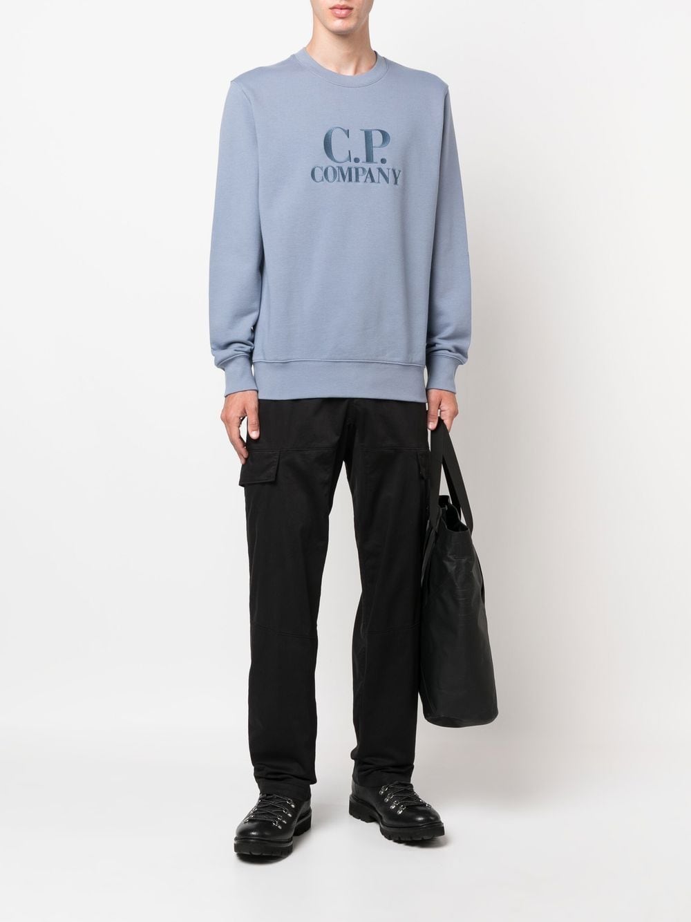 Sweatshirt Bleu Sobre C-P COMPNY