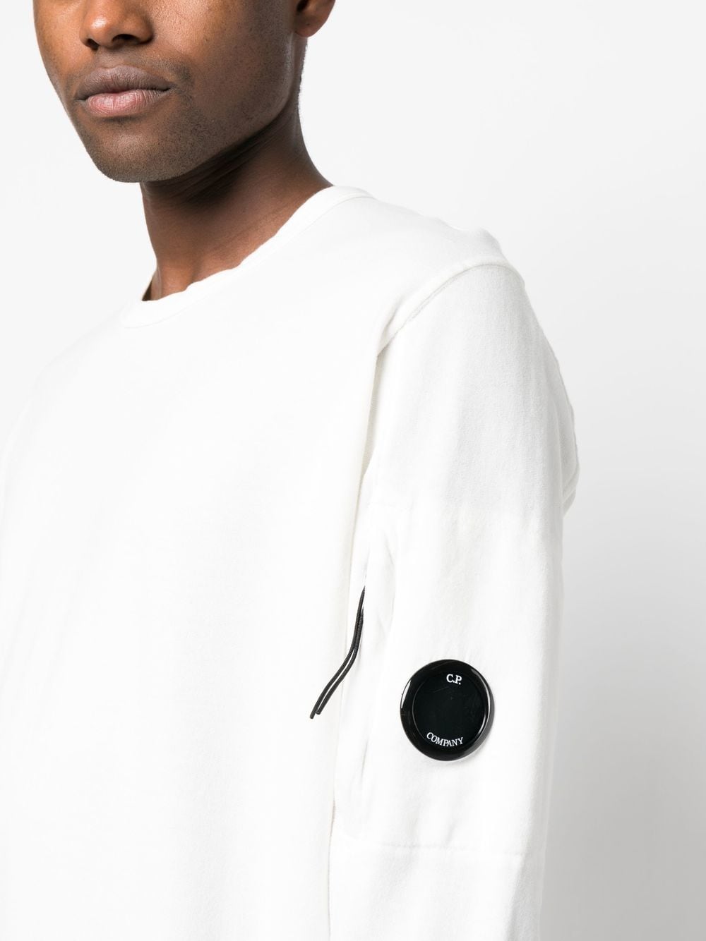 Pull Blanc Classique C-P COMPNY