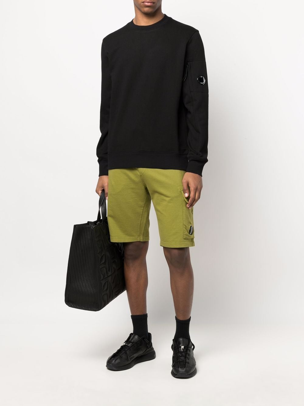 Pull Noir Classique C-P COMPNY