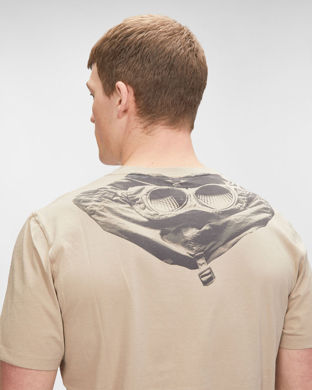 Tee Shirt C-P COMPNY Beige - Cobblestone - C-P COMPNY