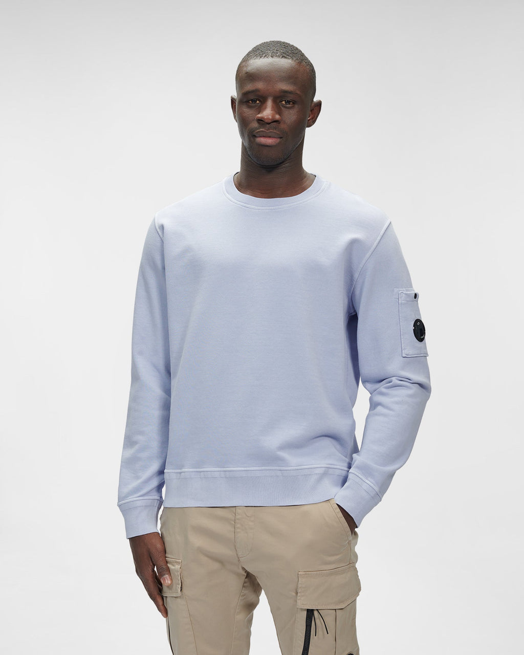 Pull Bleu Ciel en coton C-P COMPNY
