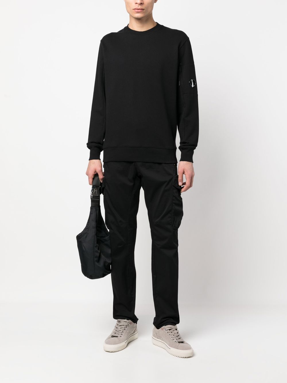 Pull Noir Classique C-P COMPNY
