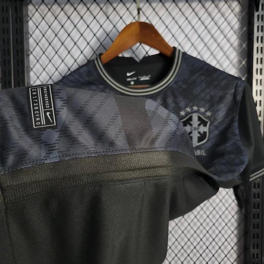 Maillot Brésil saison 2022 édition spéciale full black - vue 4