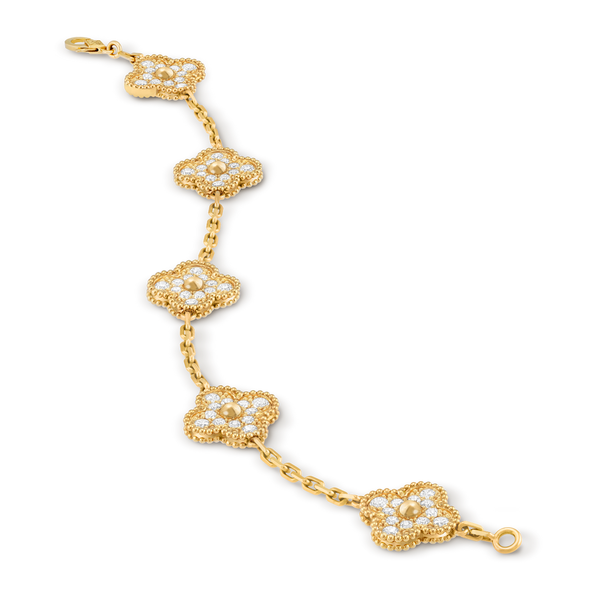 Van Cleef - Vintage Alhambra 5 motifs Diamant
