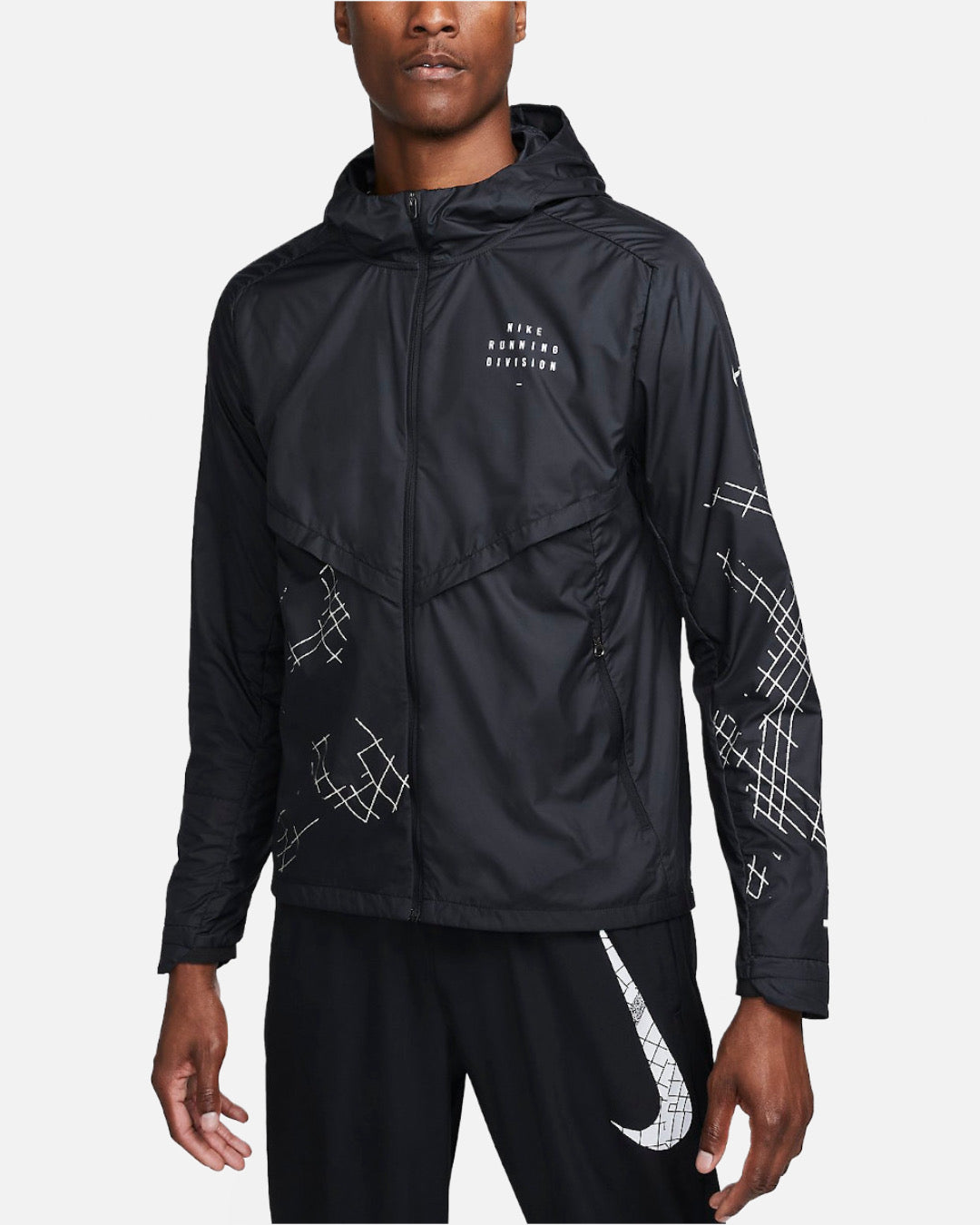 Veste NK RUNNING running - noir - vue 1