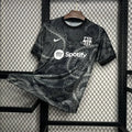 Maillot foot FC Barcelone noir concept 2024 2025 - vue 1
