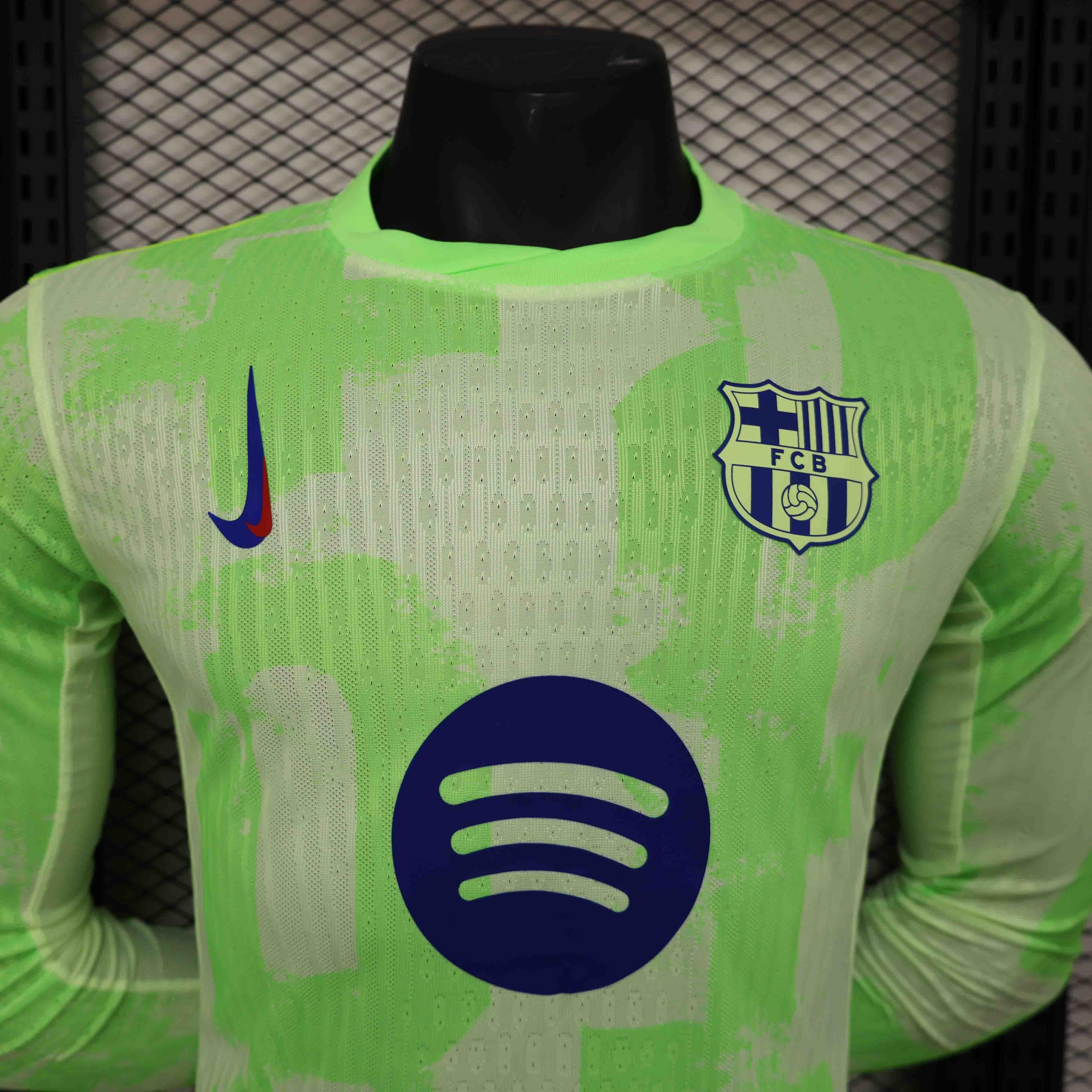 Maillot 24-25 Barcelone Manche Longue v4 - vue 2