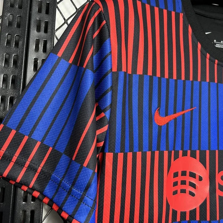 Maillot foot FC Barcelone 2024 2025 entraînement v1 - vue 4
