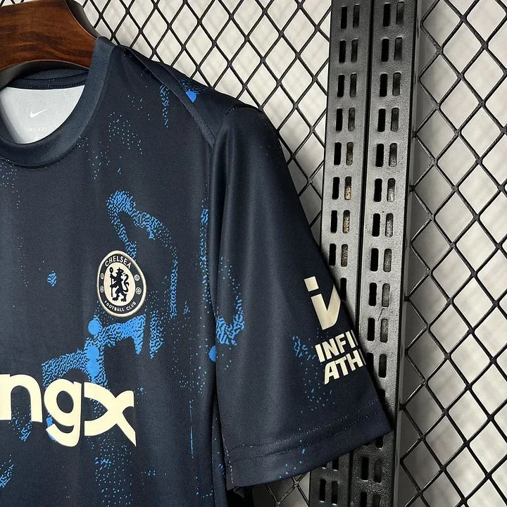 Maillot Chelsea foot 2024 2025 entraînement - vue 4