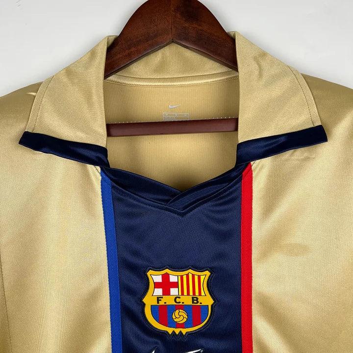 Maillot retro FC Barcelone 2002 - vue 2