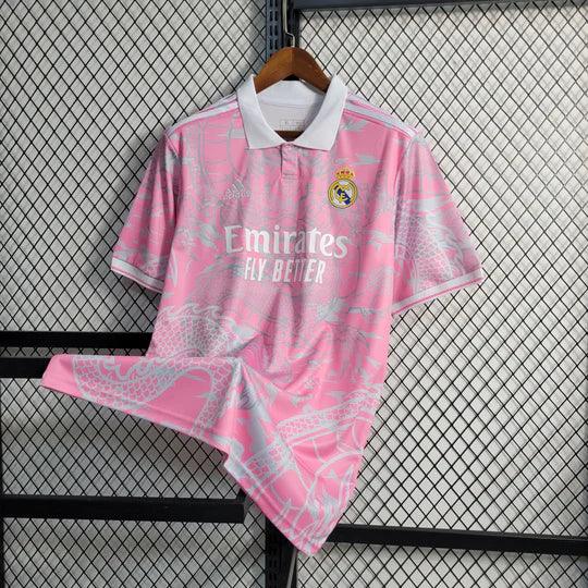 Maillot Real Madrid saison 2023-2024 édition spéciale Dragon rose - vue 6