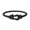 Fred - Bracelet Force 10 Titane Noir / Diamants Noir