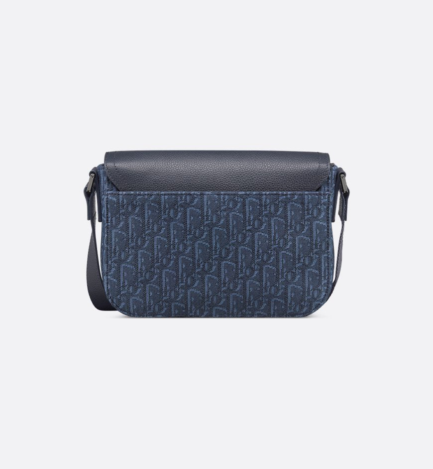 DR2 Sac Messenger à rabat Saddle Small bleu marine - vue 2
