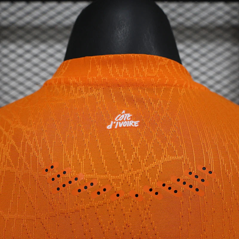 Maillot Côte d'Ivoire Domicile Orange CAN 2025-26 - vue 4