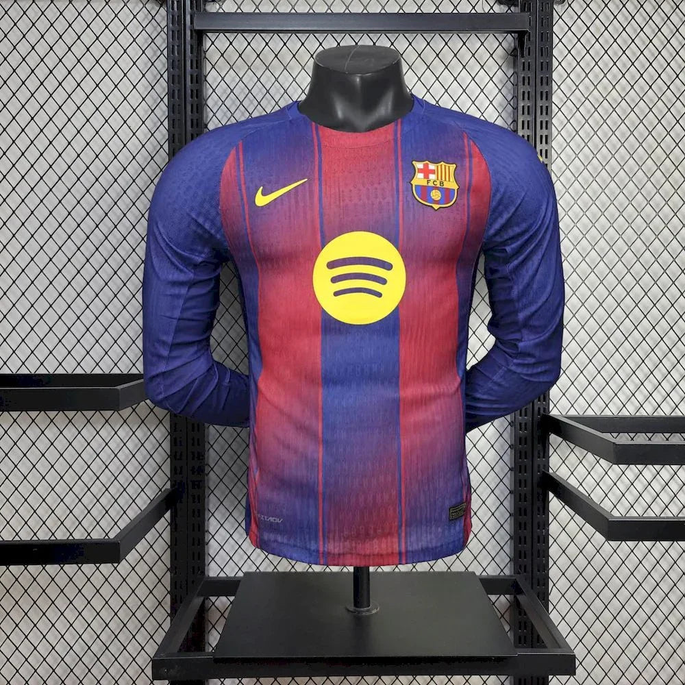 Maillot FC Barcelone manches longues 2025-26 v1 - vue 1