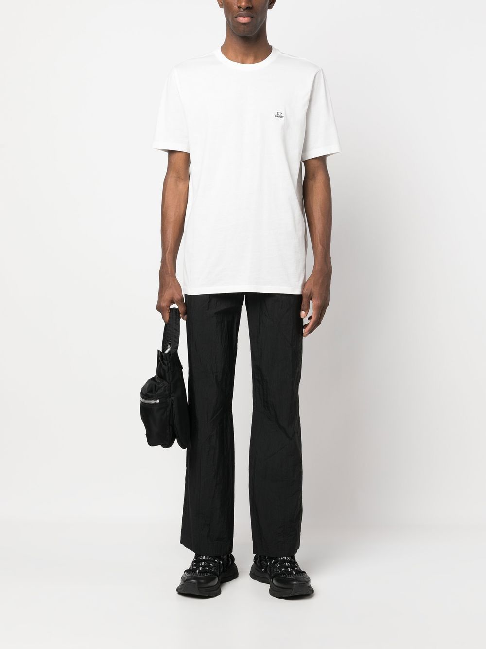 Tee Shirt Blanc Classique - C-P COMPNY