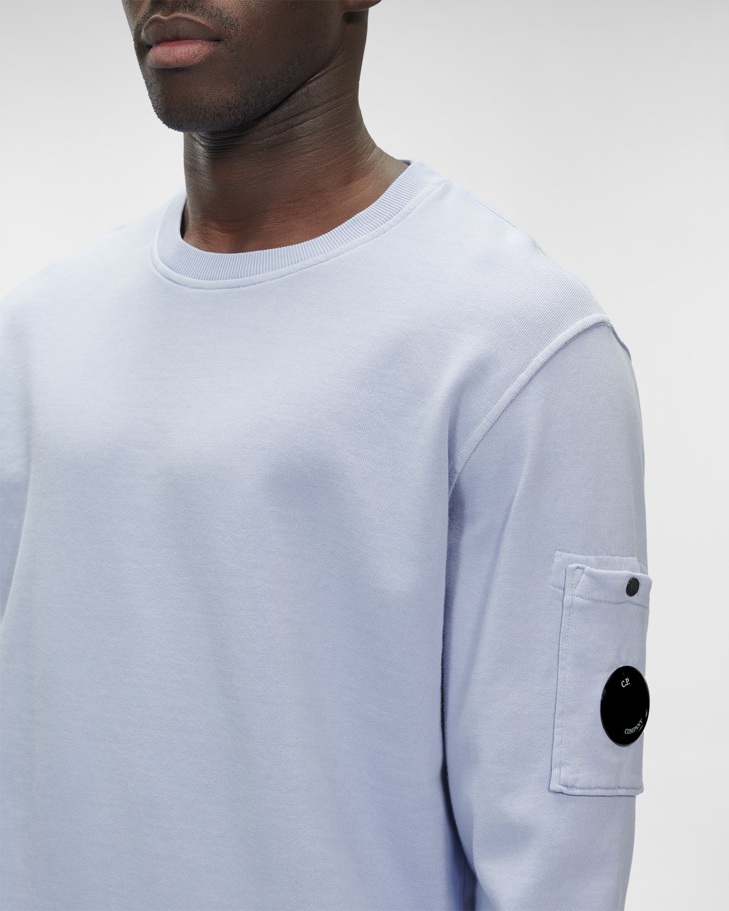 Pull Bleu Ciel en coton C-P COMPNY