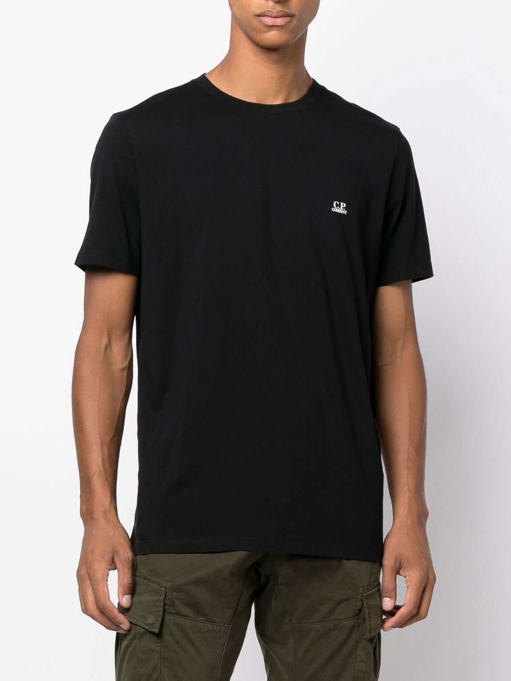 Tee Shirt Noir Classique C-P COMPNY