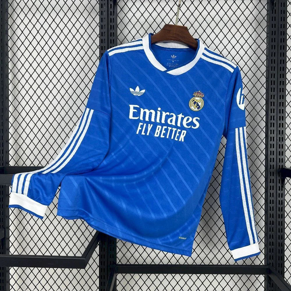 Maillot Real Madrid manches longues 2025-26 v2 - vue 1