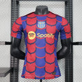 Maillot foot FC Barcelone 2024 2025 Pre-Match - vue 1