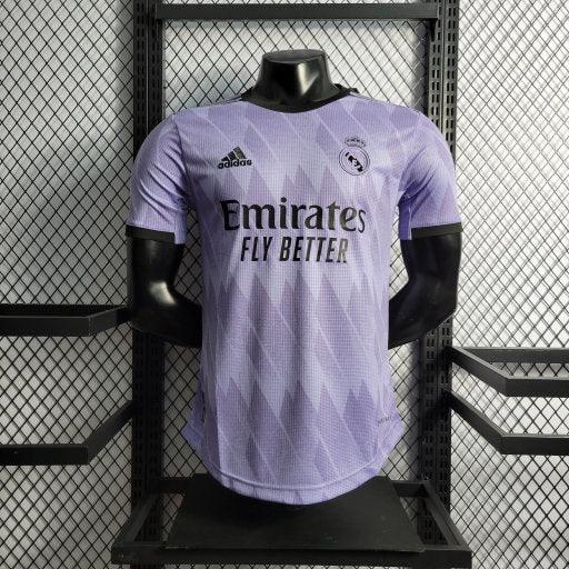 Maillot Real Madrid saison 2022-2023 extérieur away violet - vue 1