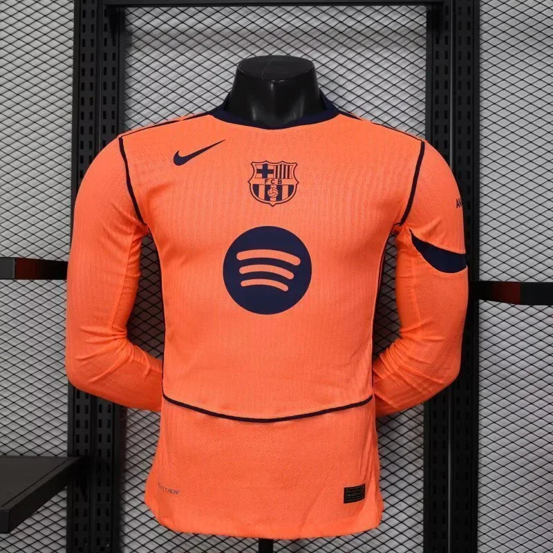 Maillot FC Barcelone manches longues 2025-26 v2 - vue 1