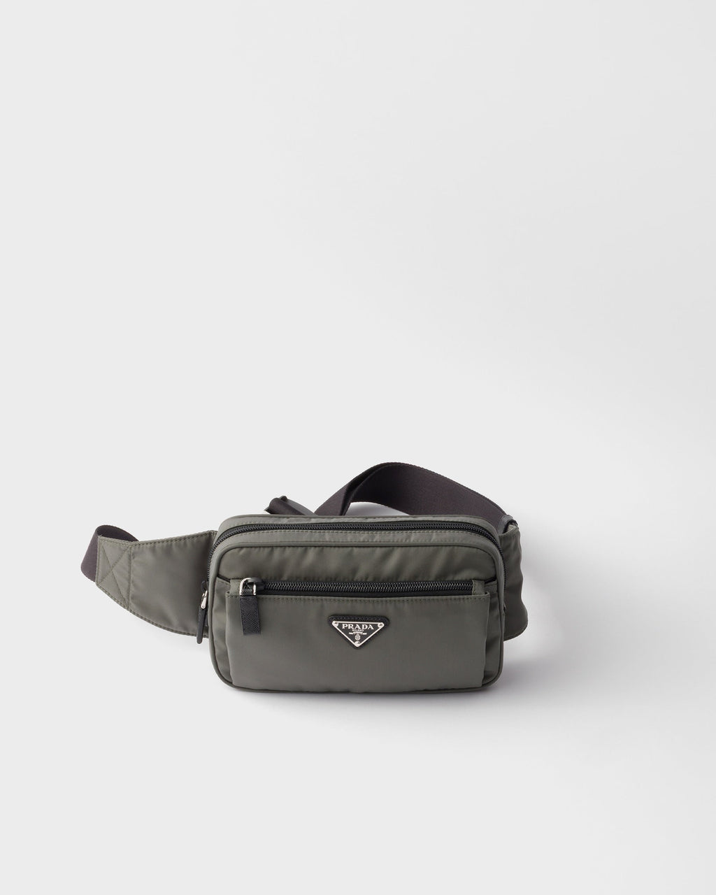 PR-DA2 Sac banane en Re-Nylon et cuir Saffiano v4 - vue 1