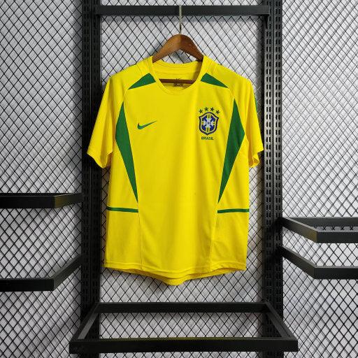 Maillot Football Bresil retro 2002 - vue 1