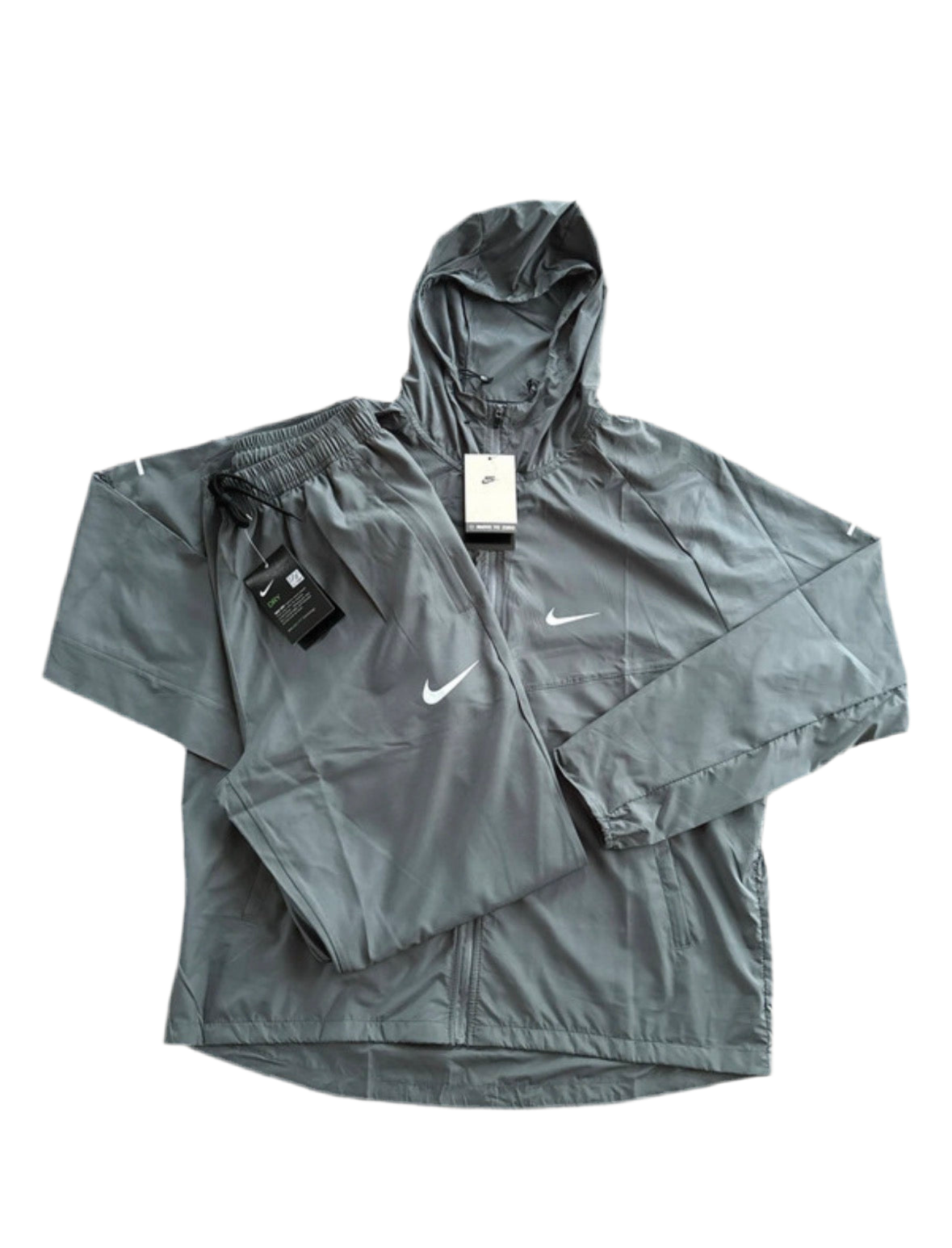 Ensemble NK RUNNING Gris - vue 4