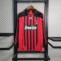Maillot AC Milan Retro 2007 2008 Manche Longue - vue 1