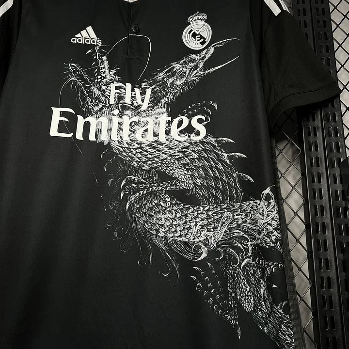 Maillot Real Madrid Foot 2014 2015 retro - vue 2
