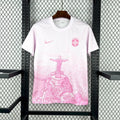 Maillot Brésil Concept Rose & Blanc 2025-26 - vue 1