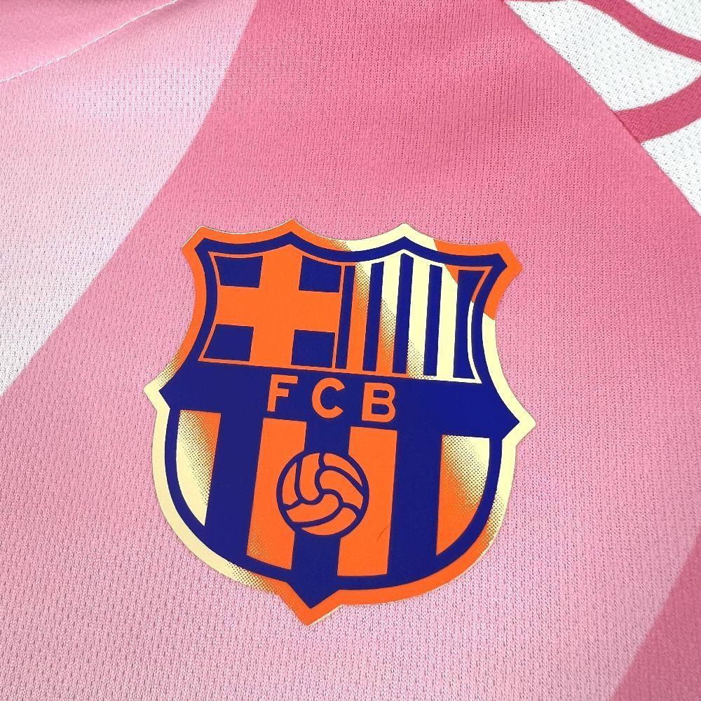 Maillot FC Barcelone Concept Rose & Blanc 2025-26 - vue 3