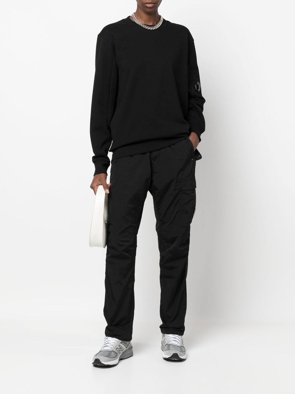 Pull Noir Classique C-P COMPNY