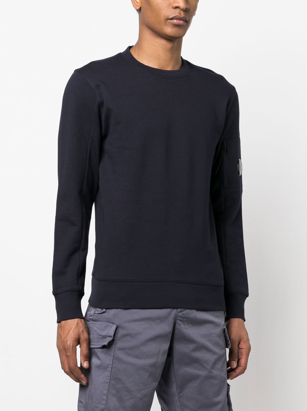 Sweat Noir Classique C-P COMPNY