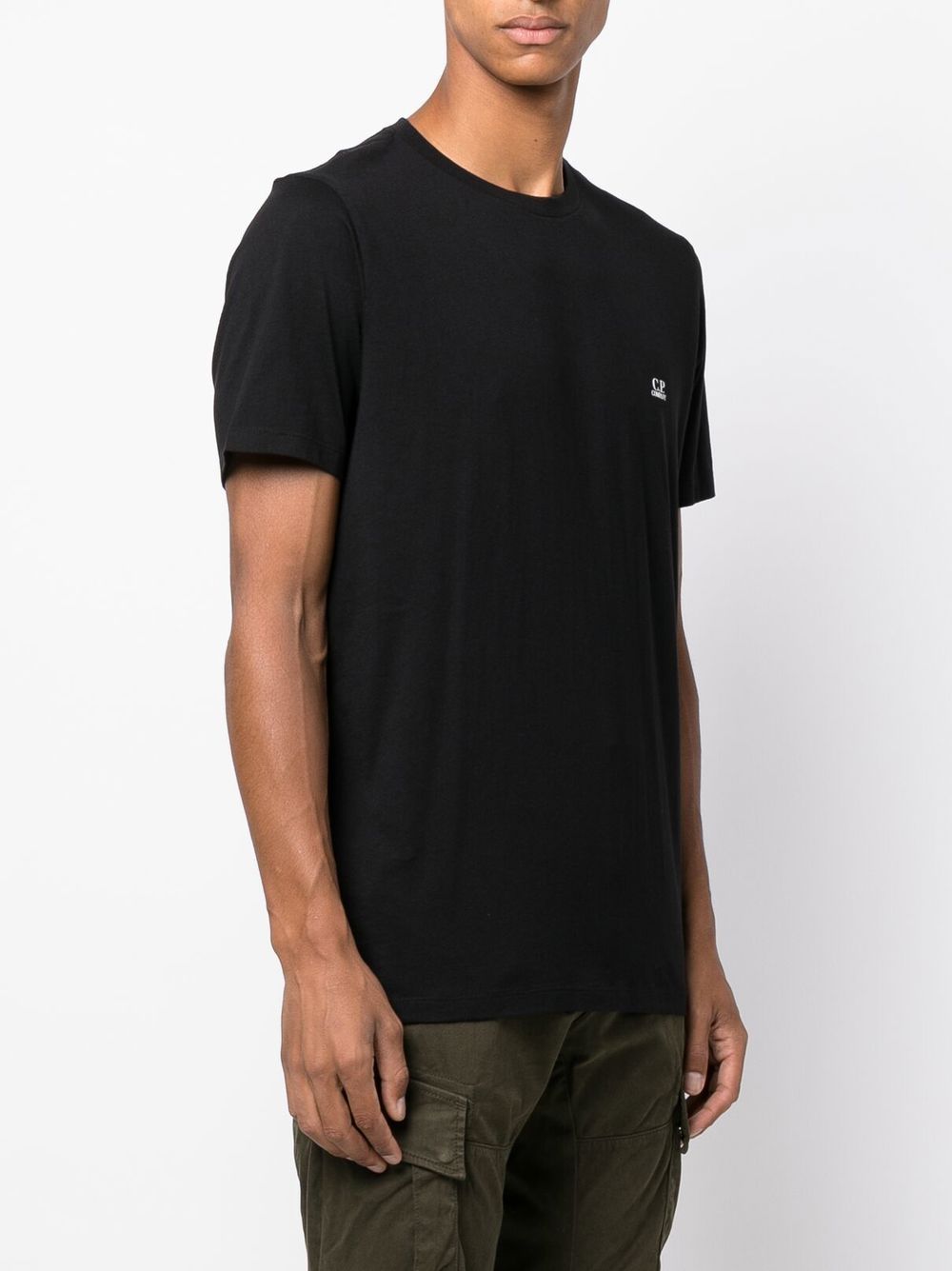 Tee Shirt Noir Classique C-P COMPNY