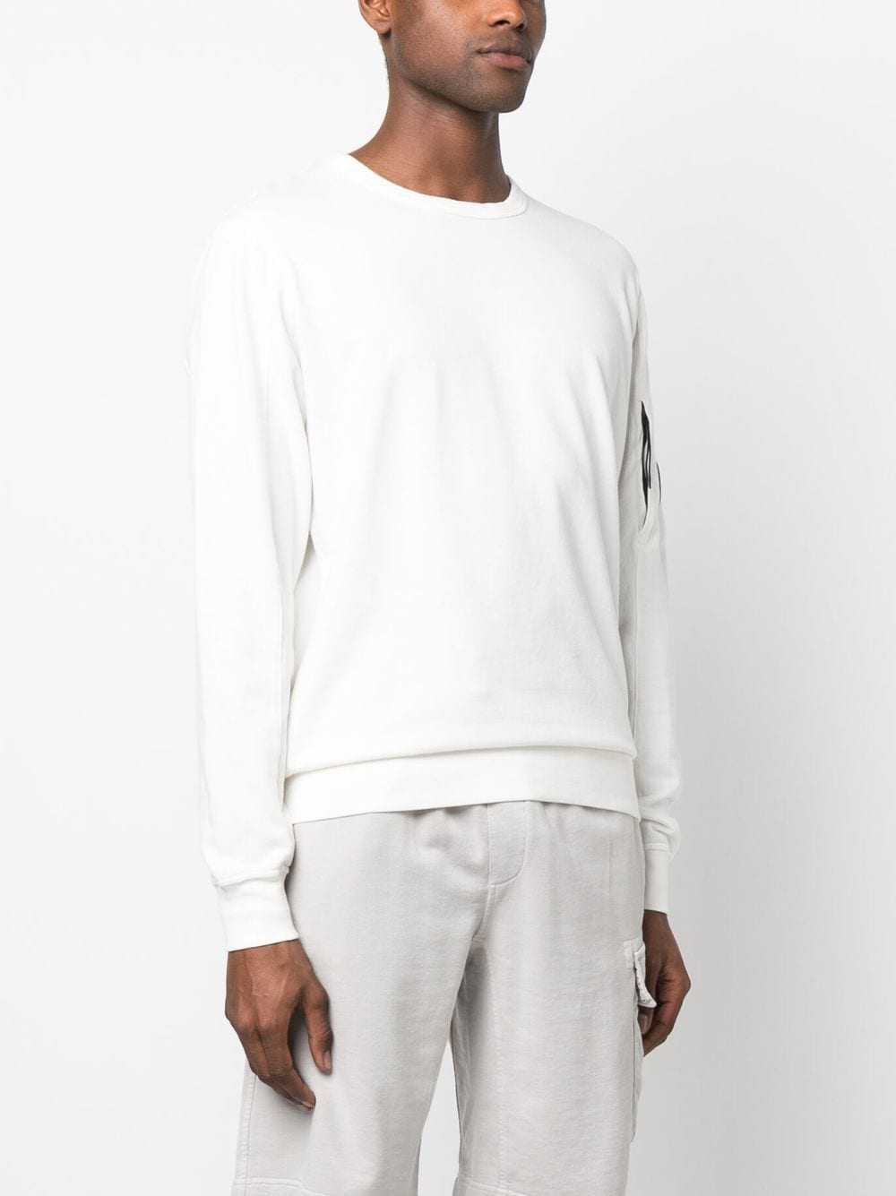 Pull Blanc Classique C-P COMPNY