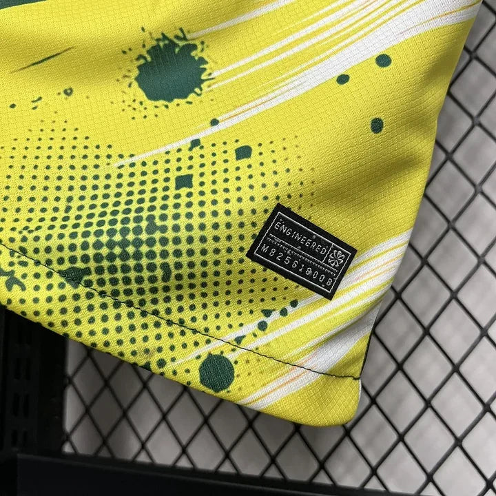 Maillot Brésil Concept Vert Jaune Aigle 2024-25 - vue 3