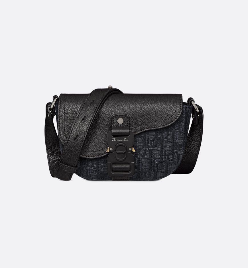 DR2 Mini sac Messenger à rabat Saddle Noir - vue 1