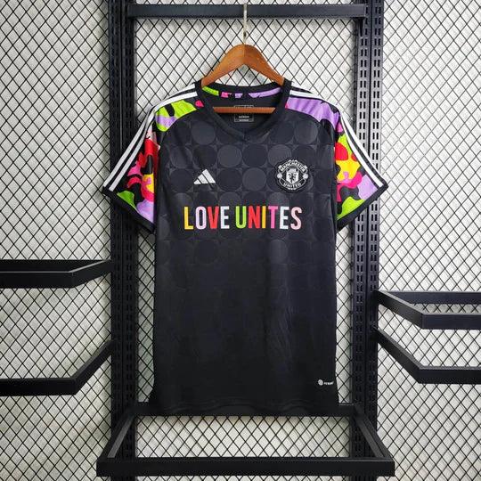 Maillot Manchester United 2024 Édition Love Unites - vue 1