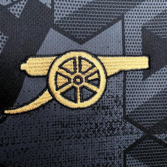 Maillot Arsenal saison 2022-2023 extérieur away noir - vue 3