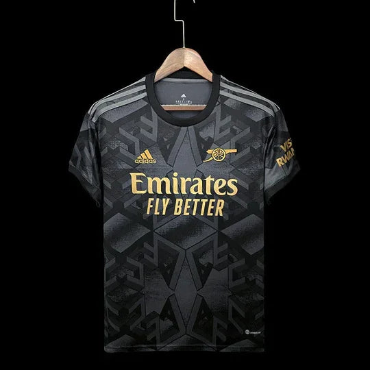 Maillot Arsenal saison 2022-2023 extérieur away noir - vue 1