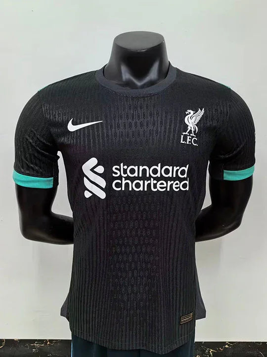 Maillot Liverpool saison 2023-2024 extérieur version player totalement noir - vue 1