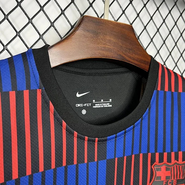 Maillot foot FC Barcelone 2024 2025 entraînement v1 - vue 3