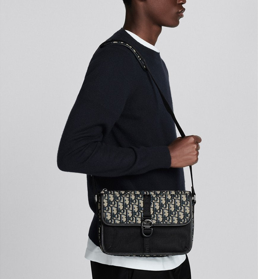 DR2 Sac bandoulière DR2 8 Noir et Beige - vue 2