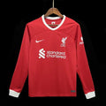 Maillot Liverpool 2023 2024 manches longues - vue 1