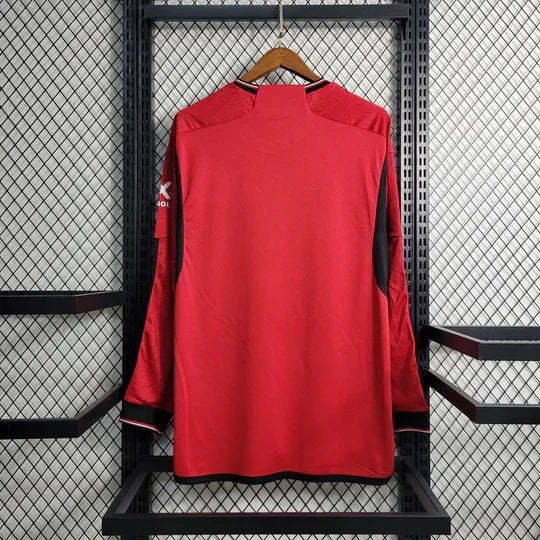 Maillot Manchester United 2023 2024 Manches Longues - vue 10