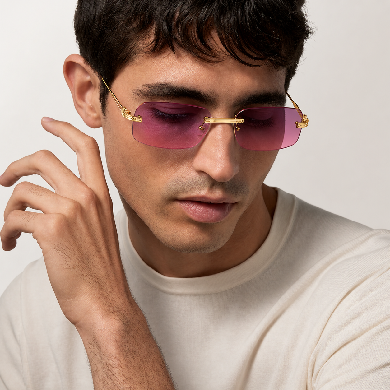 CR-TR Lunettes solaires panthère de v5 - vue 2