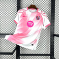 Maillot FC Barcelone Concept Rose & Blanc 2025-26 - vue 1