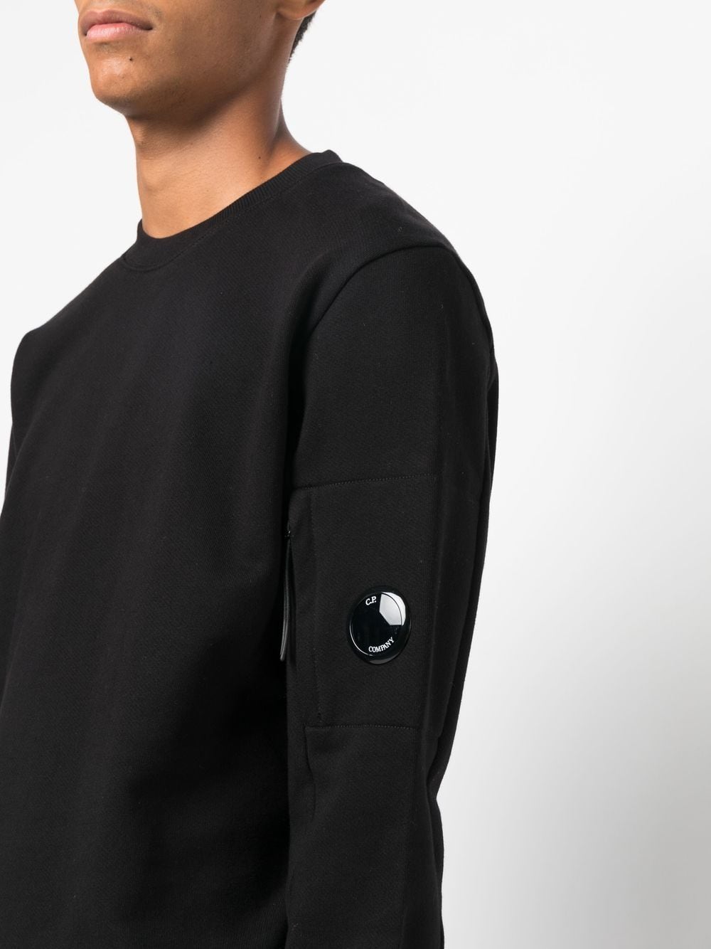 Pull Noir Classique C-P COMPNY